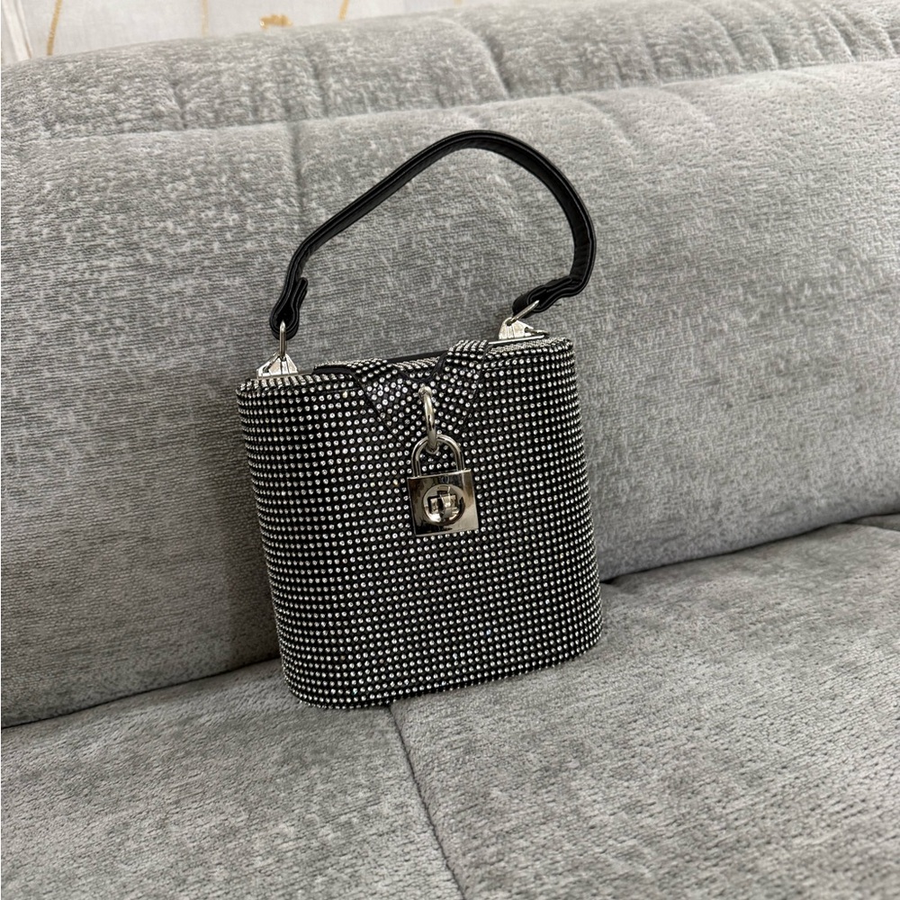 Elegant Black and White Women's Handbag
